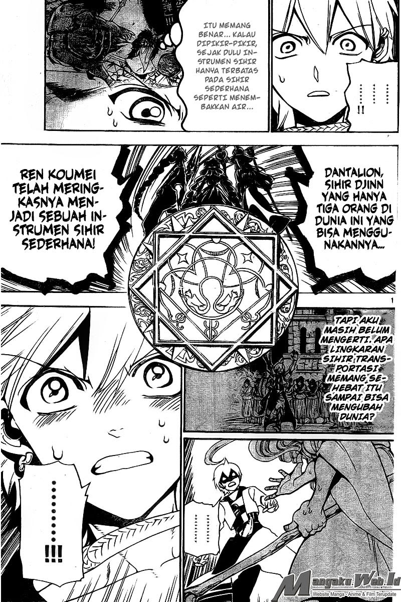 Magi – Labyrinth of Magic Chapter 297